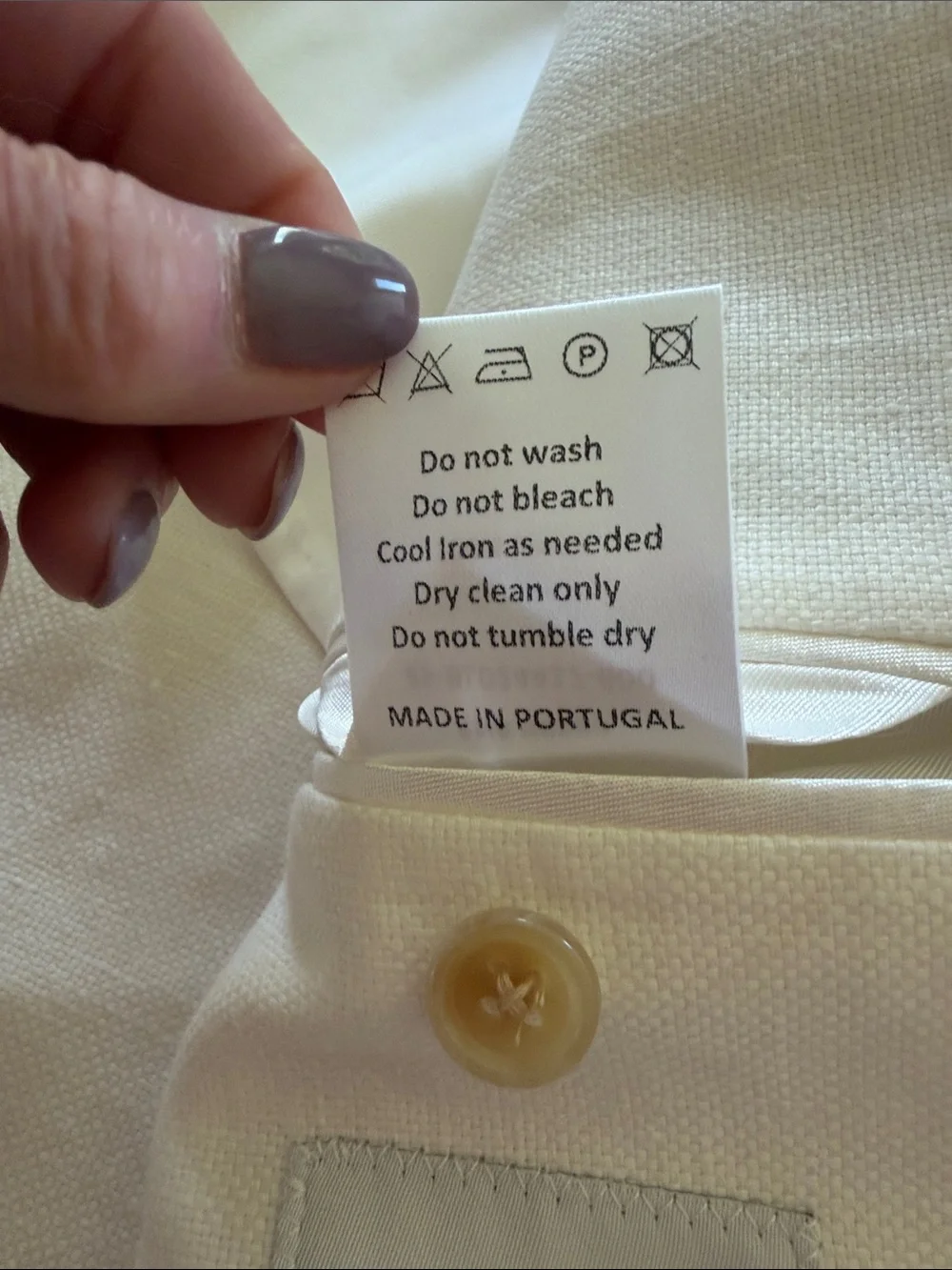 Todd Snyder White Birch Linen Madison Jacket Sz 44L.  New